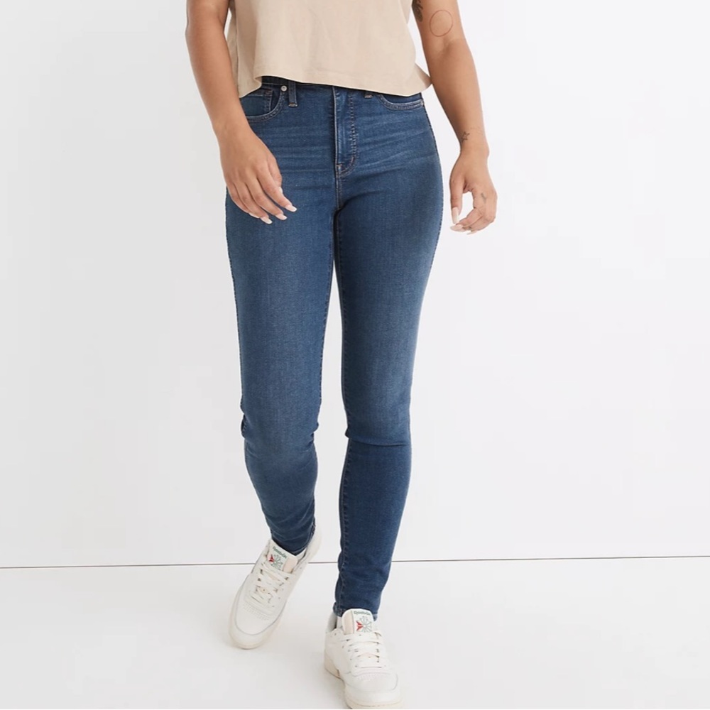 Curvy High Rise Skinny Jean Madewell (30)